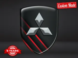 Mitsubishi Décalcos Portière Auto Haut de Gamme Personnalisés